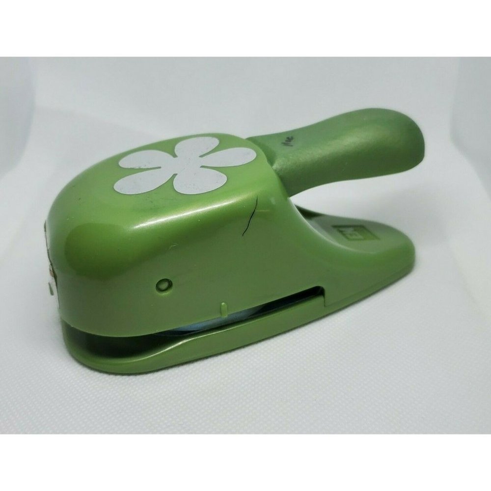 Green EK Success Paper Shapers Punch Snowflake